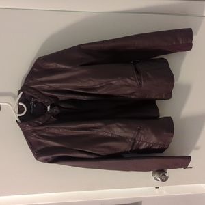 Kenneth Cole faux leather jacket